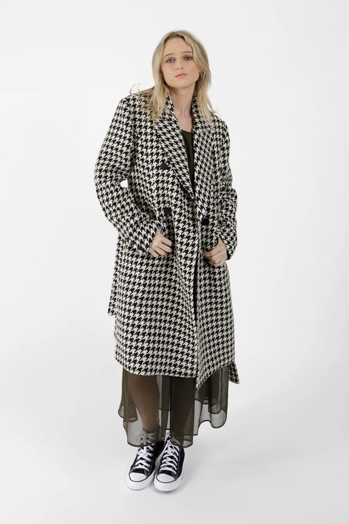 Federation Central Park Coat 2.0 - Houndstooth