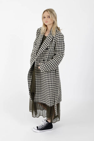 Federation Central Park Coat 2.0 - Houndstooth