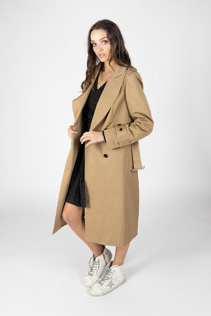 Federation Central Park Coat 2.0 Tan