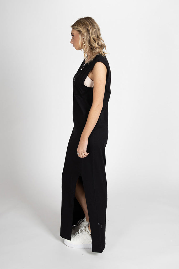 Federation Mimi Maxi Drawn Black