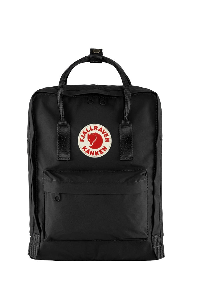 Fjallraven Kanken Day Backpack Black.