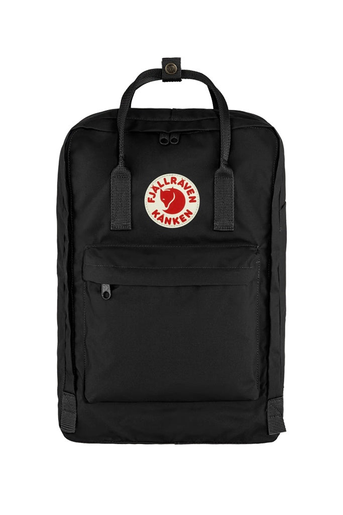 Fjallraven Kanken Day Backpack fits Laptop 17in Black