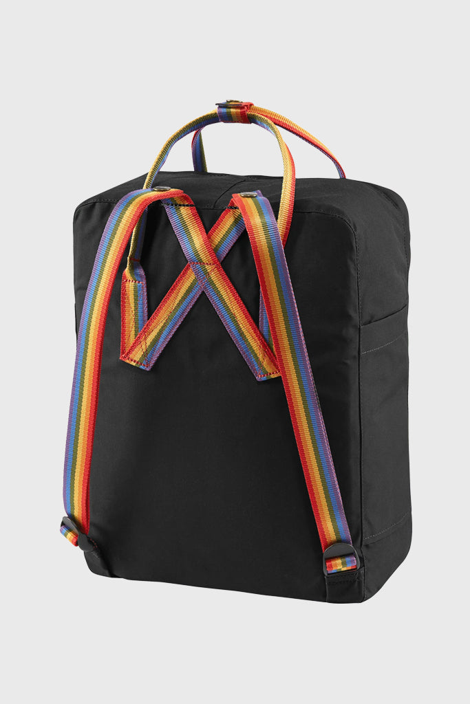 Fjallraven Kanken Rainbow Day Backpack Black-Rainbow-Day Backpack Pattern