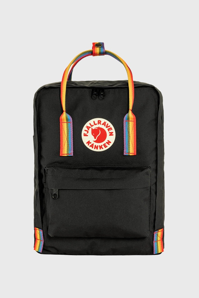 Fjallraven Kanken Rainbow Day Backpack Black-Rainbow-Day Backpack Pattern