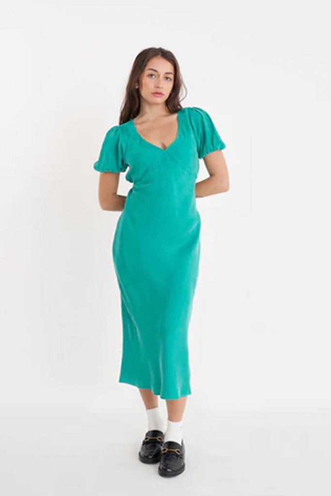 Huffer Gabi Midi Dress Clover