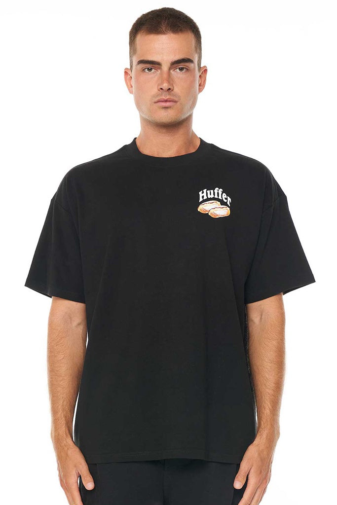 Huffer Block Tee 220/Creamin It Black