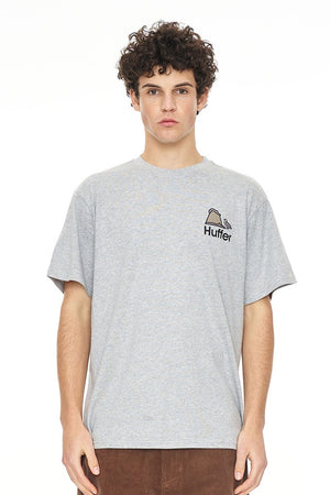 Huffer Sup Tee 190/Cathedral Grey Marle