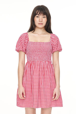 Huffer Celine Lover Mini Dress Red/Blossom