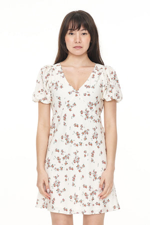 Huffer Lalisa Cleo Mini Dress Multi Floral