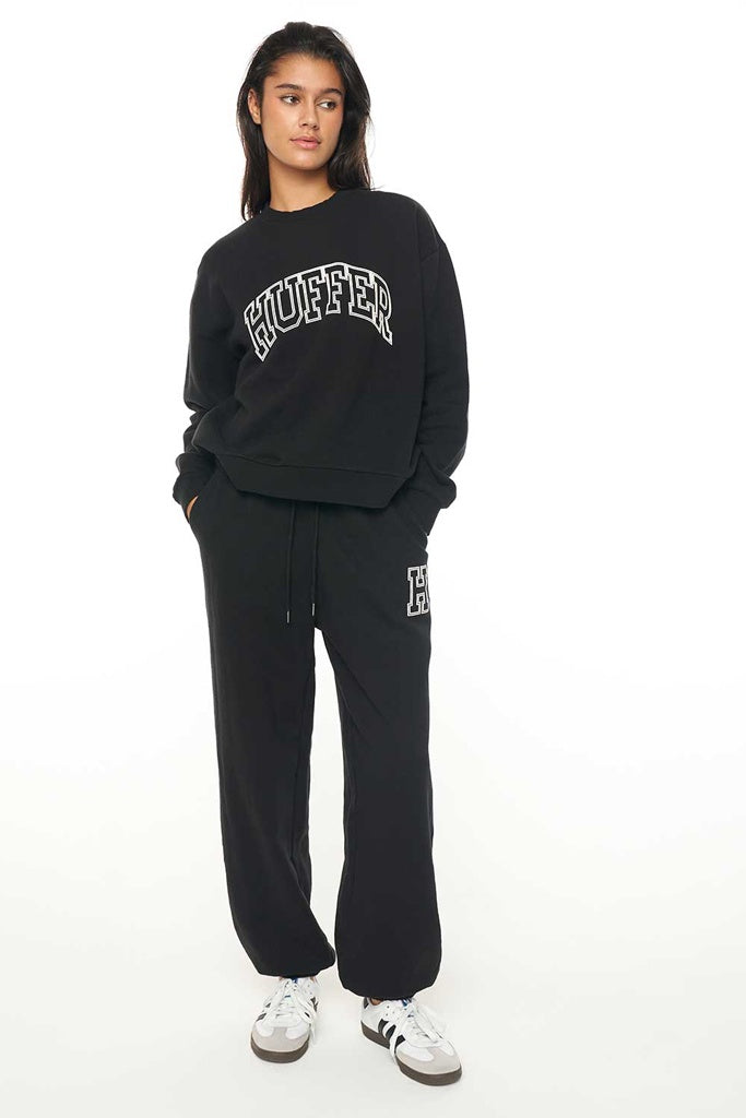 Huffer Relax Trackpant Lined Out Basalt