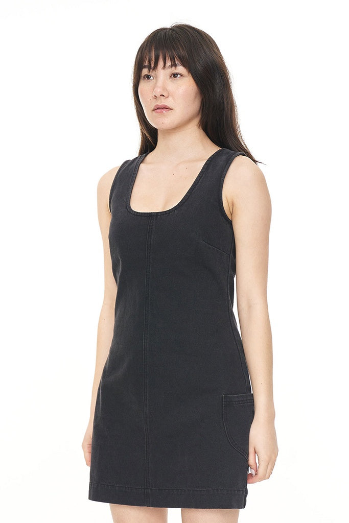 Huffer Denim Wynn Dress Black Wash