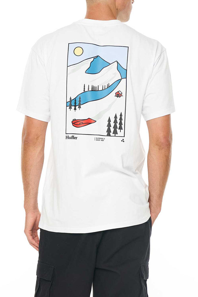 Huffer Mens Sup Tee/Toboggan White