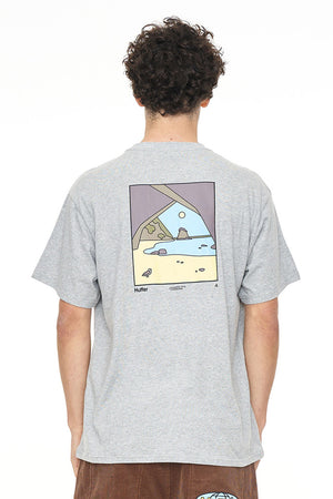 Huffer Sup Tee 190/Cathedral Grey Marle