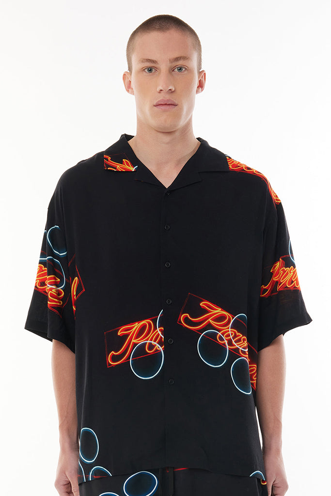 Huffer Parade Box Ss Shirt Neon