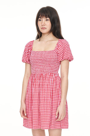 Huffer Celine Lover Mini Dress Red/Blossom