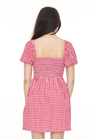 Huffer Celine Lover Mini Dress Red/Blossom