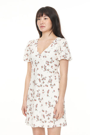 Huffer Lalisa Cleo Mini Dress Multi Floral