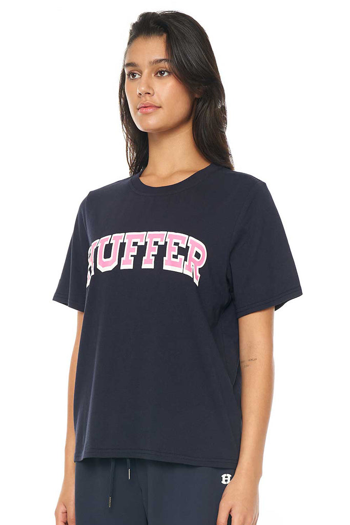 Huffer Wmns Classic Tee/Area Navy