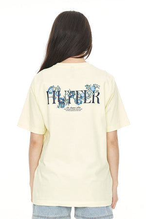 Huffer Relax Tee 220/Garden Party Limoncello