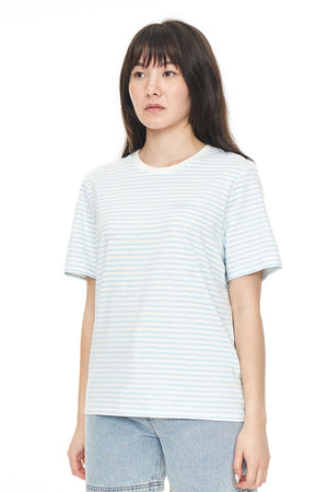 Huffer Stripe Classic Tee Club Blue/Chalk