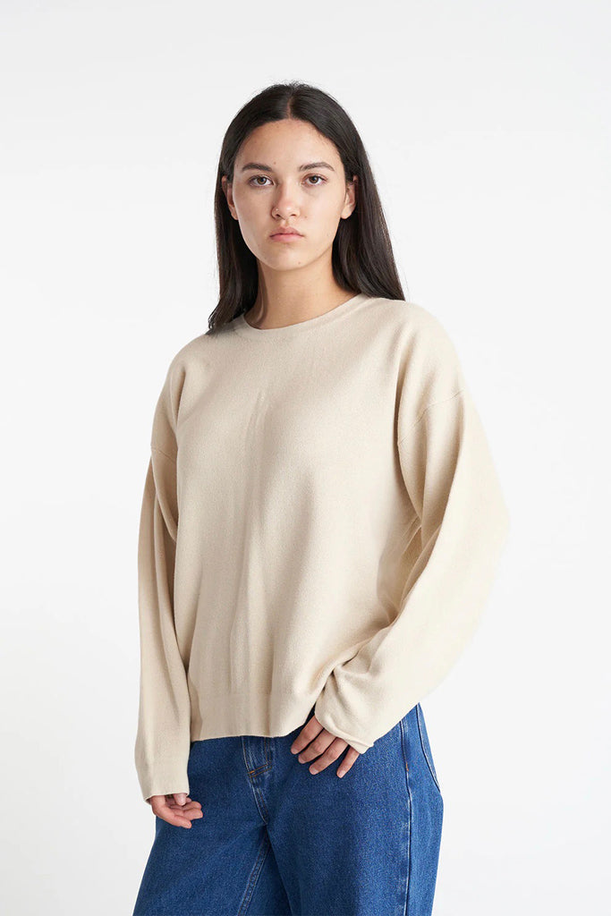 Huffer Neve Crew Birch Marle