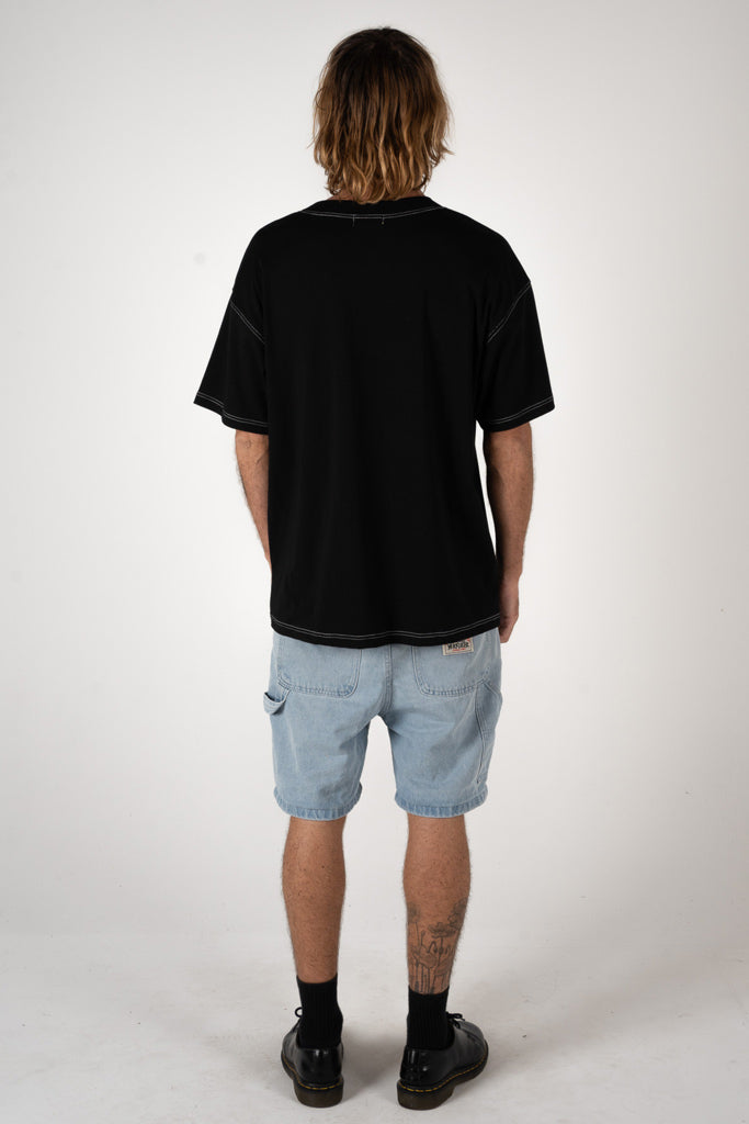 Inner Relm Timewarps Tee Black