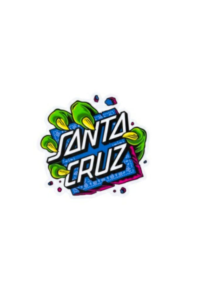 Santa Cruz Johnson Beast Dot Sticker Blue