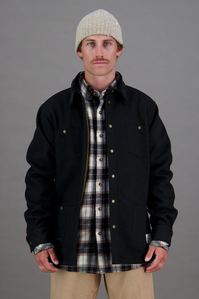 Just Another Fisherman Boatbuilder Jacket 2.0 Black