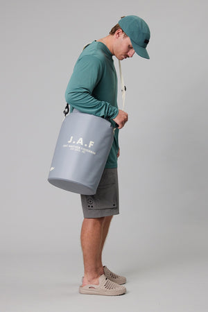 Just Another Fisherman Galley Cooler Bag - Grey