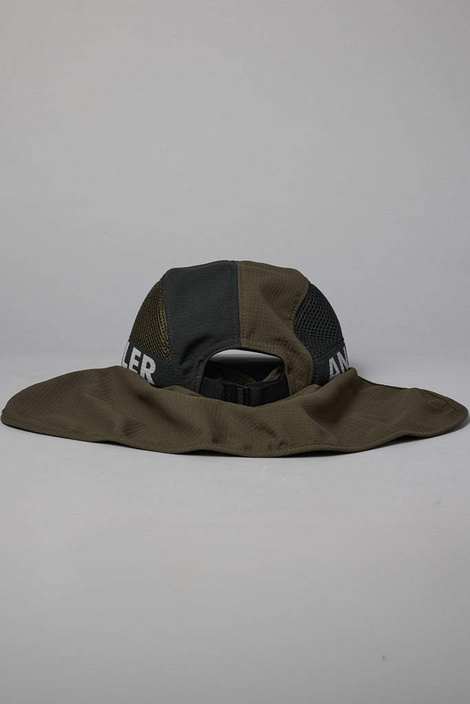 Just Another Fisherman Angler Flap 5 Panel Cap Green