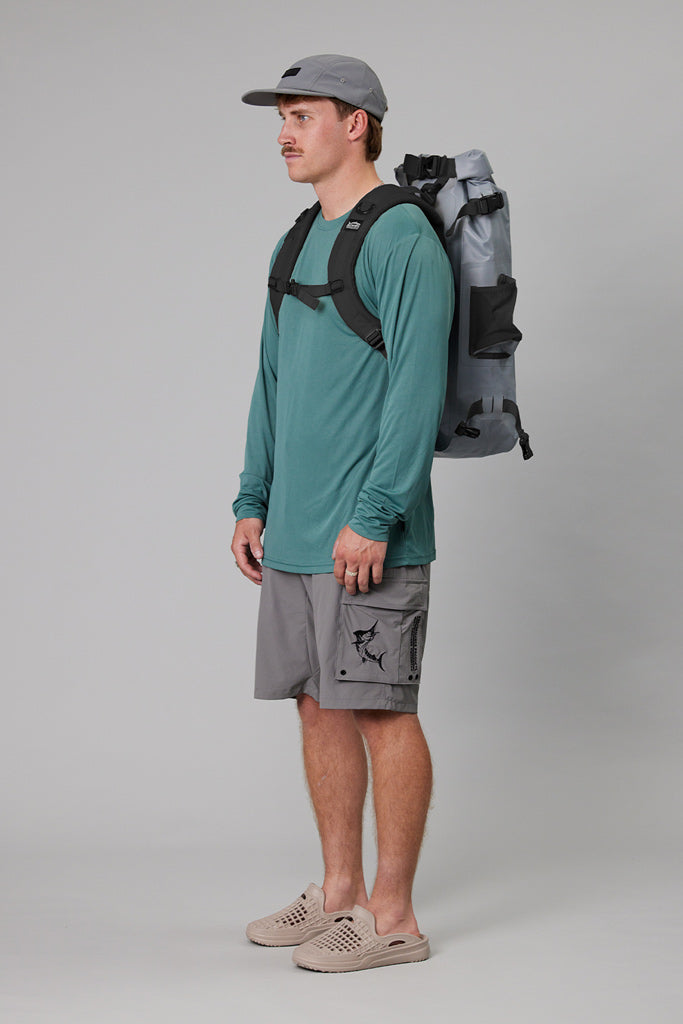 Just Another Fisherman Angler Tech Backpack - Grey