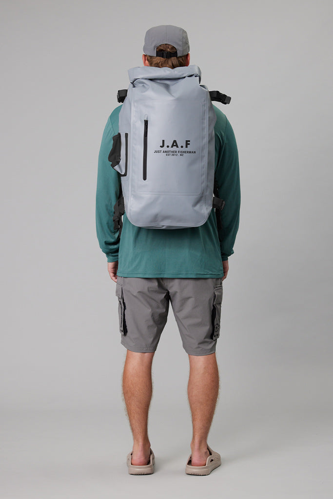 Just Another Fisherman Angler Tech Backpack - Grey