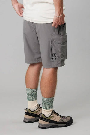 Just Another Fisherman Angler Tech Cargo Shorts Steel Grey