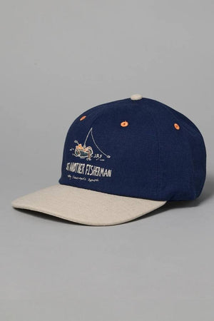 Just Another Fisherman Chilled Angler 6 Panel Cap Navy