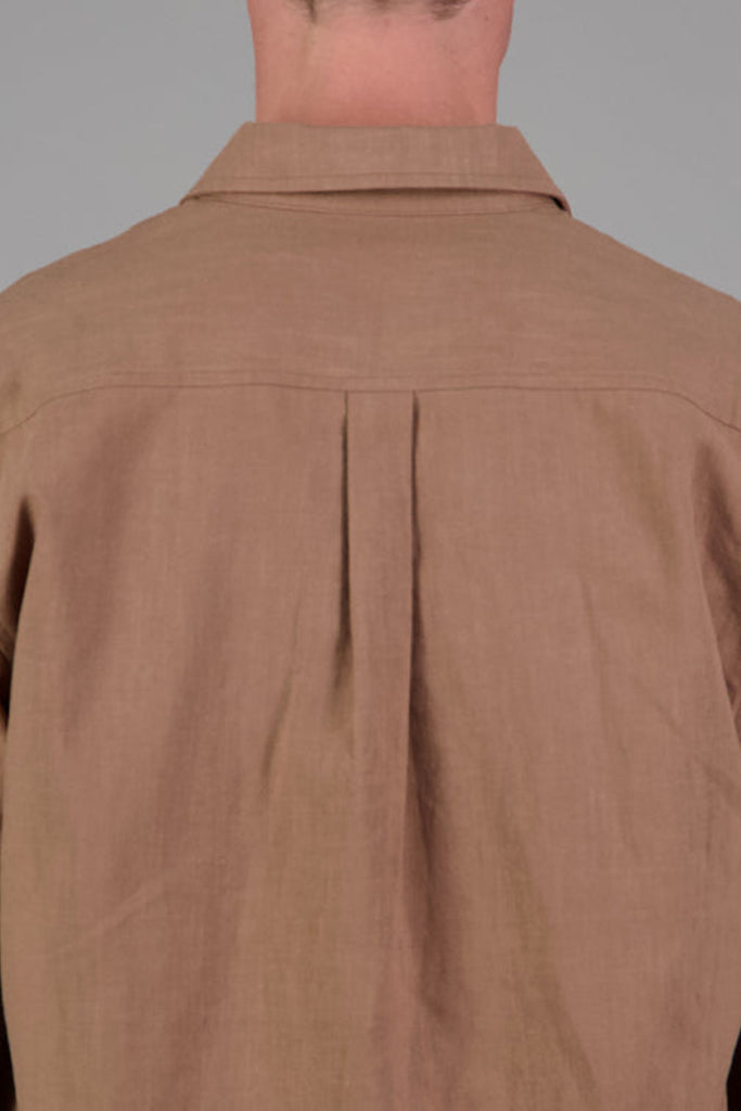 Just Another Fisherman Coastal SS Shirt - Brown