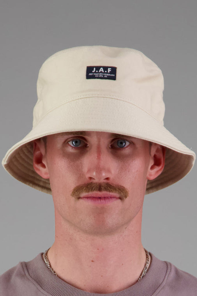 Just Another Fisherman Dawn Till Dusk Bucket Hat - Natural - Harry