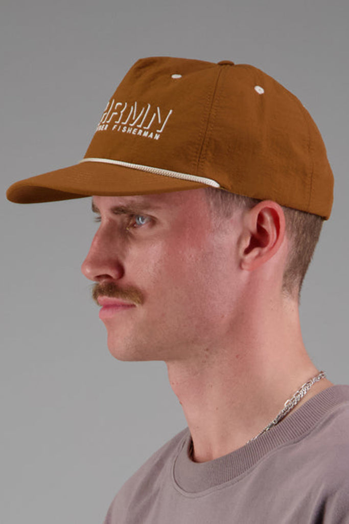 Just Another Fisherman FSHRMN Cap Brown