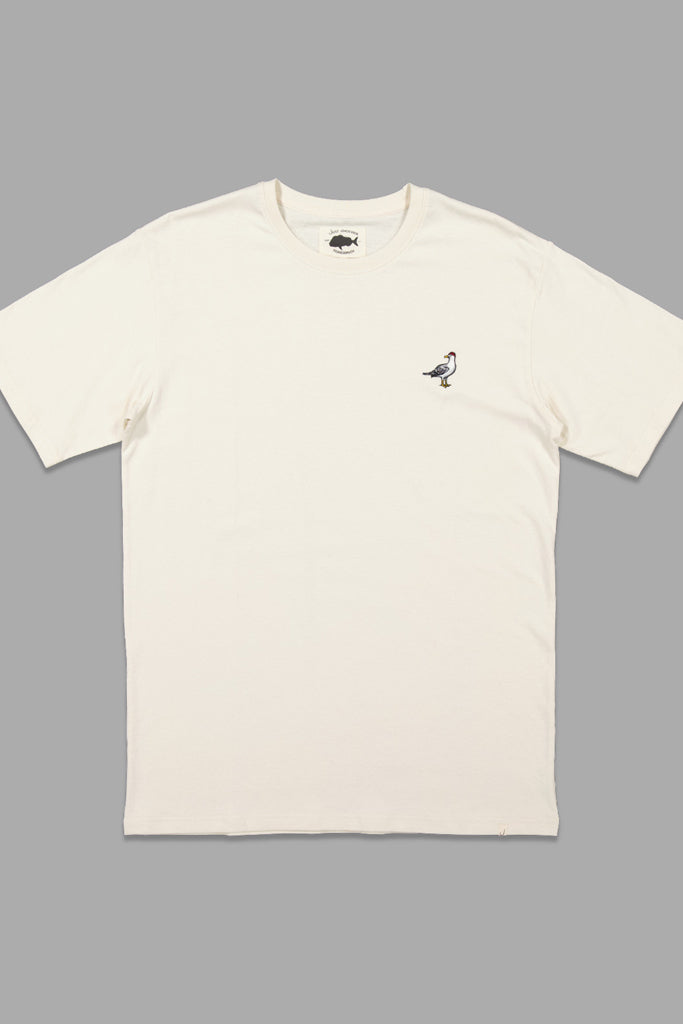 Just Another Fisherman Gull Tee Antique White