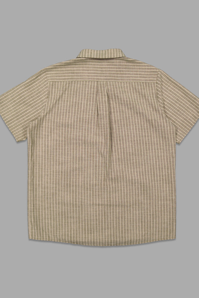 Just Another Fisherman Longitude S/S Shirt Lichen Stripe