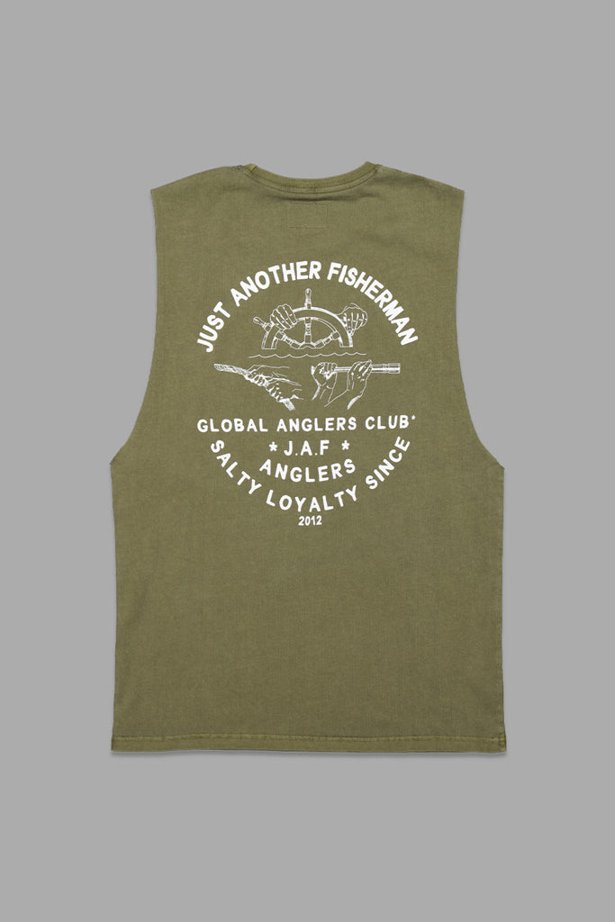 Just Another Fisherman Loyalty Tank Lichen