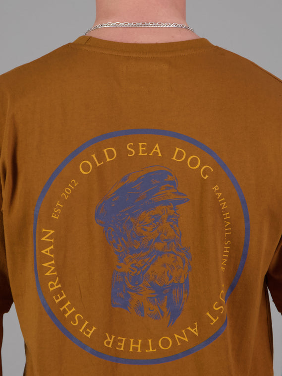 Just Another Fisherman Old Sea Dog Tee Havana