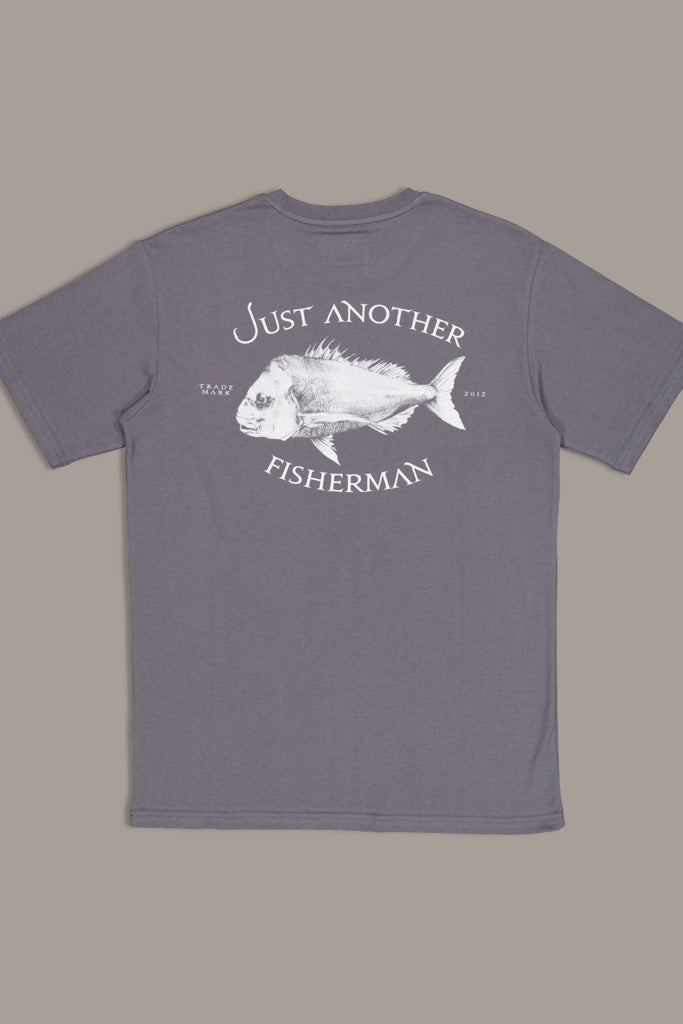 Just Another Fisherman Snapper Logo Tee Shadow