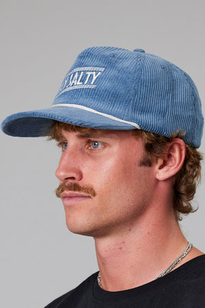 Just Another Fisherman Stay Salty Cord Cap Salvage Blue