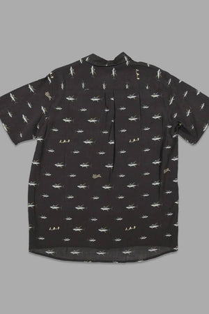 Just Another Fisherman Sickle S/S Shirt Aged Black