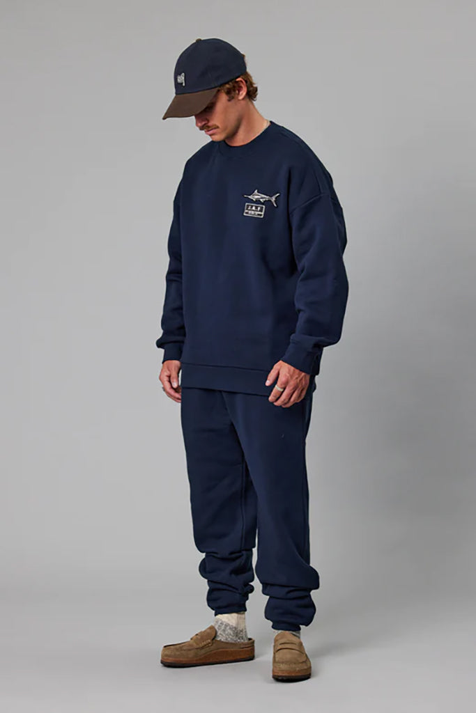 Just Another Fisherman Southerly Stamp Trackpants Squid Ink