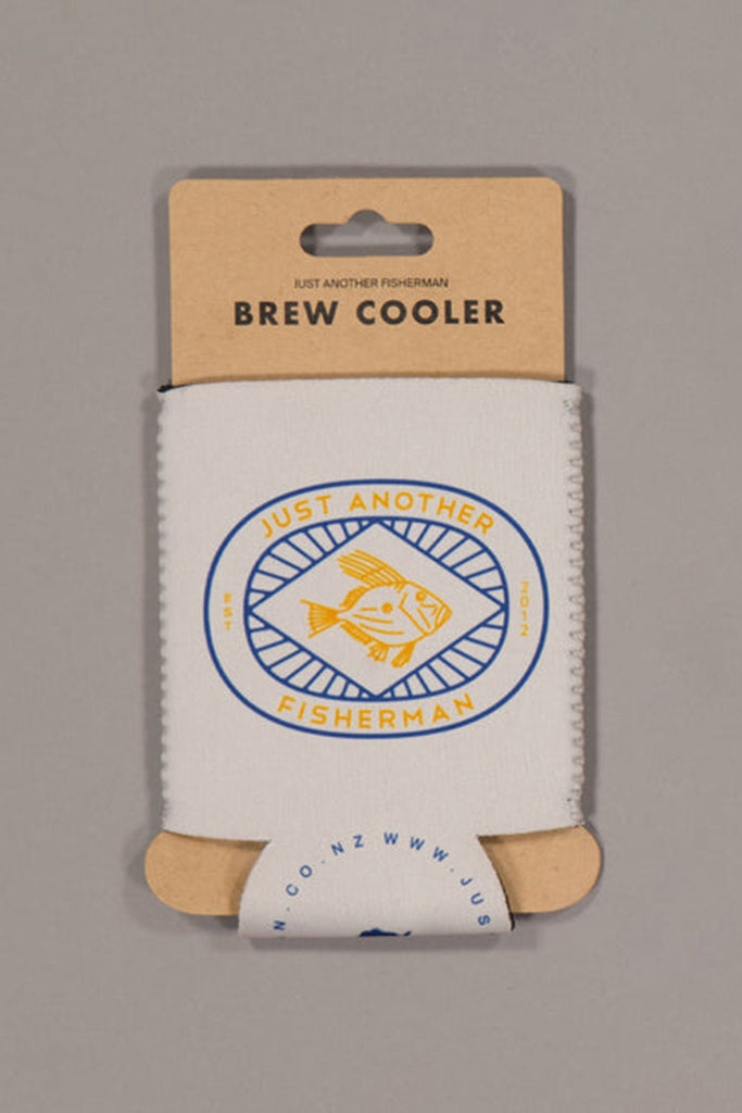 Just Another Fisherman Zeus Brew Cooler - Grey