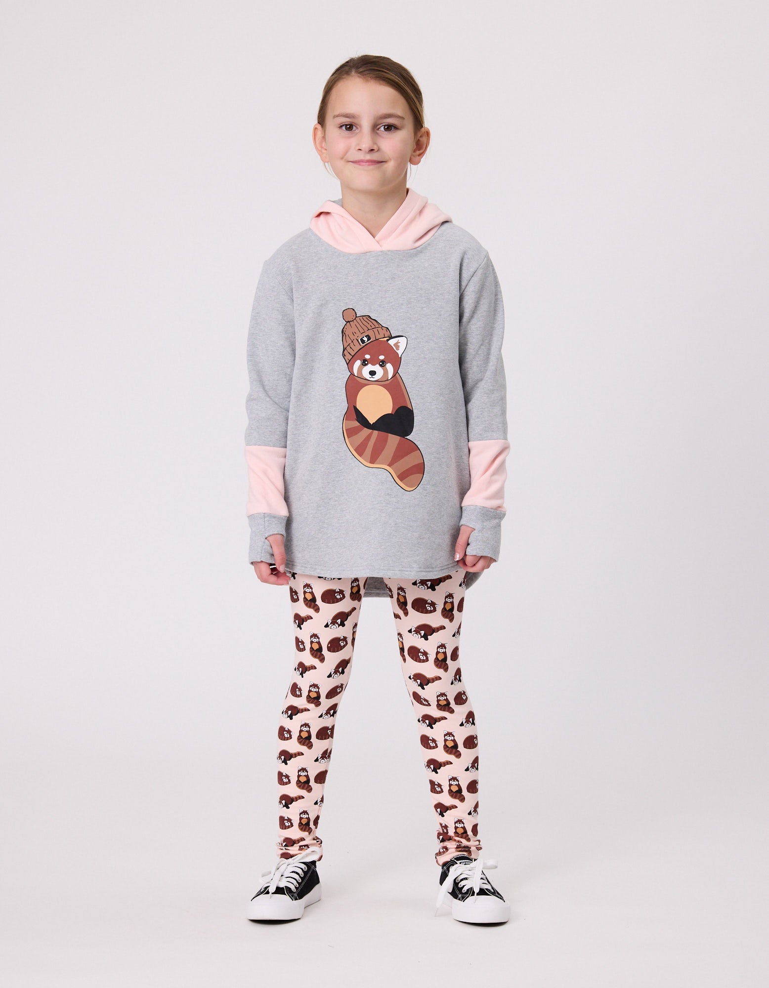 Kissed by Radicool Panda Pom Pom Hood