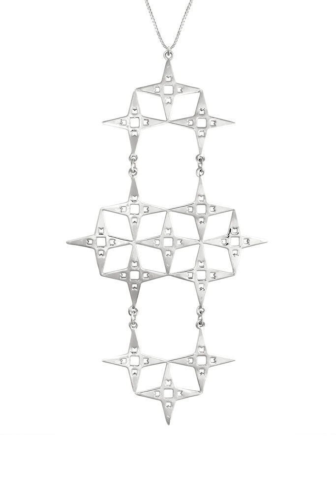 LDK North Star Necklace - Platinum