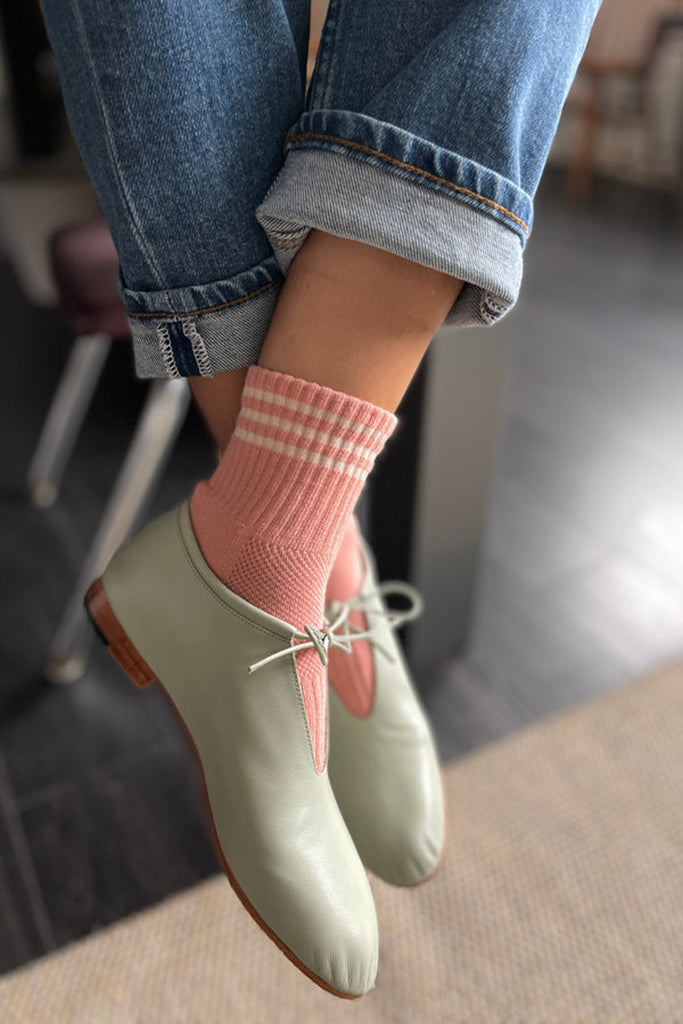 Le Bon Shoppe Girlfriend Socks - Salmon