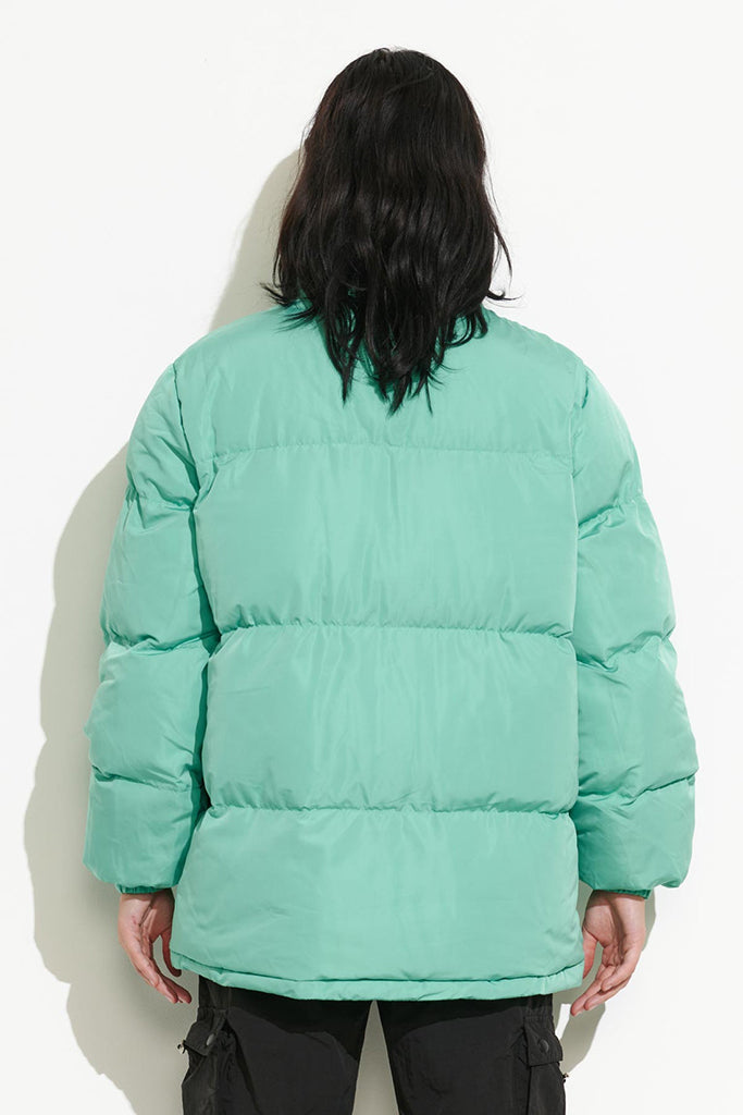 Misfit Duplis Puffa Jacket Mint